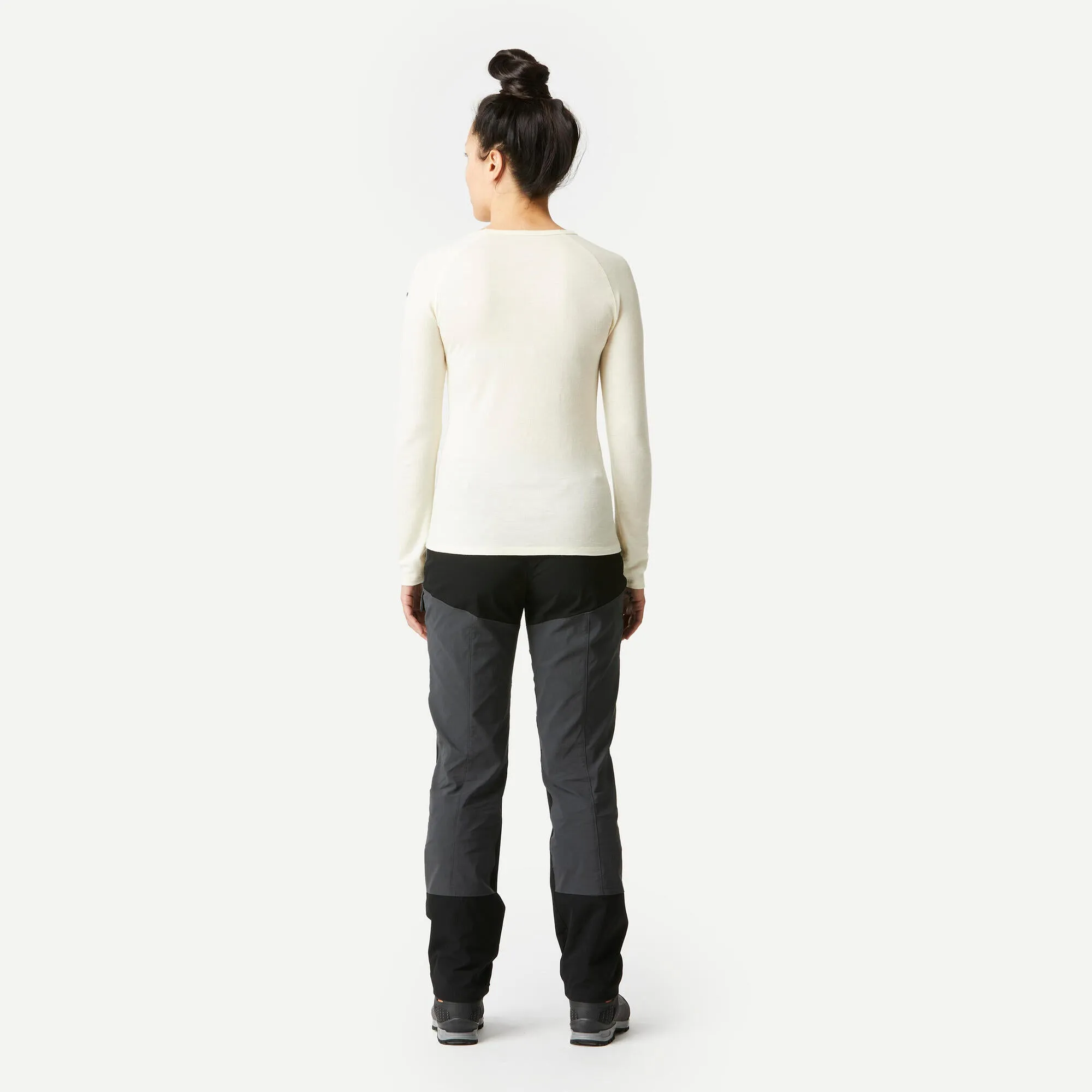 Forclaz Women's MT500 100% Merino Wool Long-sleeve Shirt