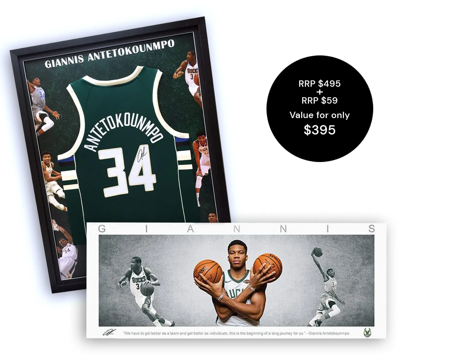 Giannis Antetokounpo Signature Series Bundle