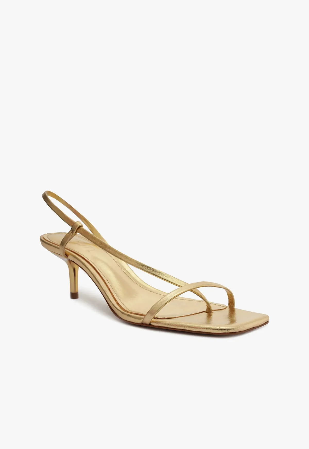 Heloise Metallic Nappa Sandal