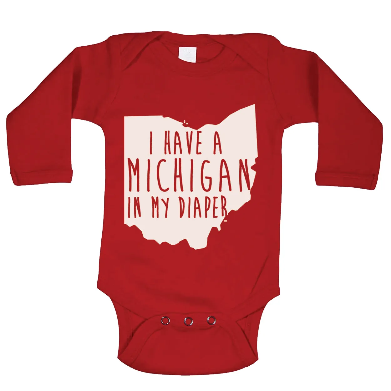 I Have A Michigan In My Diaper Baby One Piece