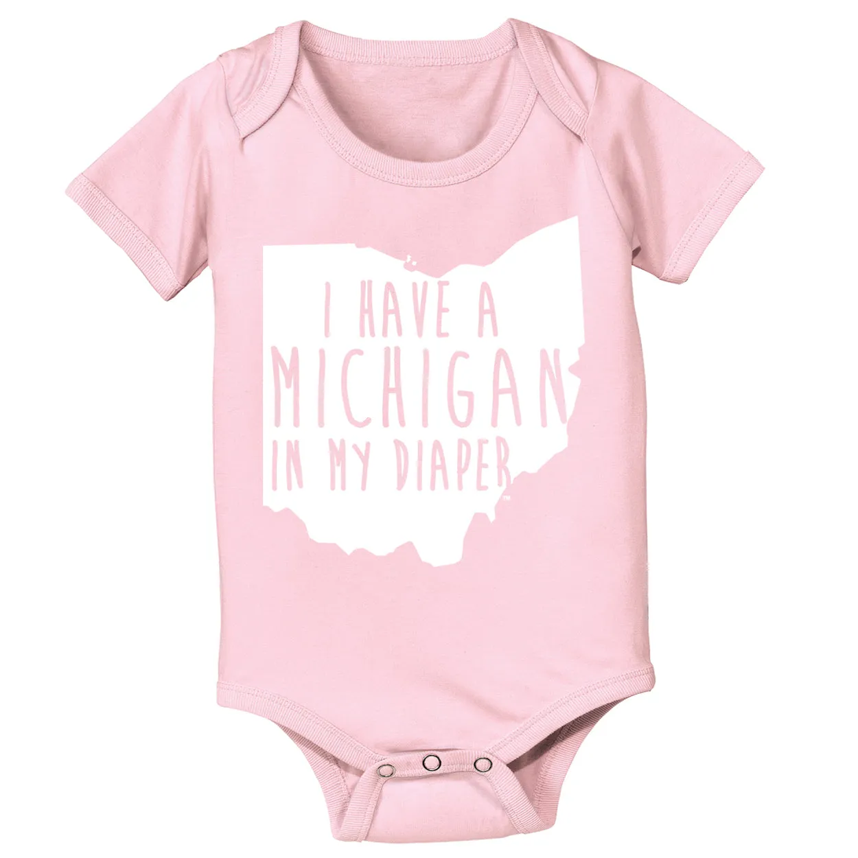 I Have A Michigan In My Diaper Baby One Piece