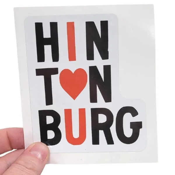 I Love Hintonburg Vinyl Sticker