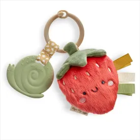 Itzy Pal™ Plush   Teether - Strawberry