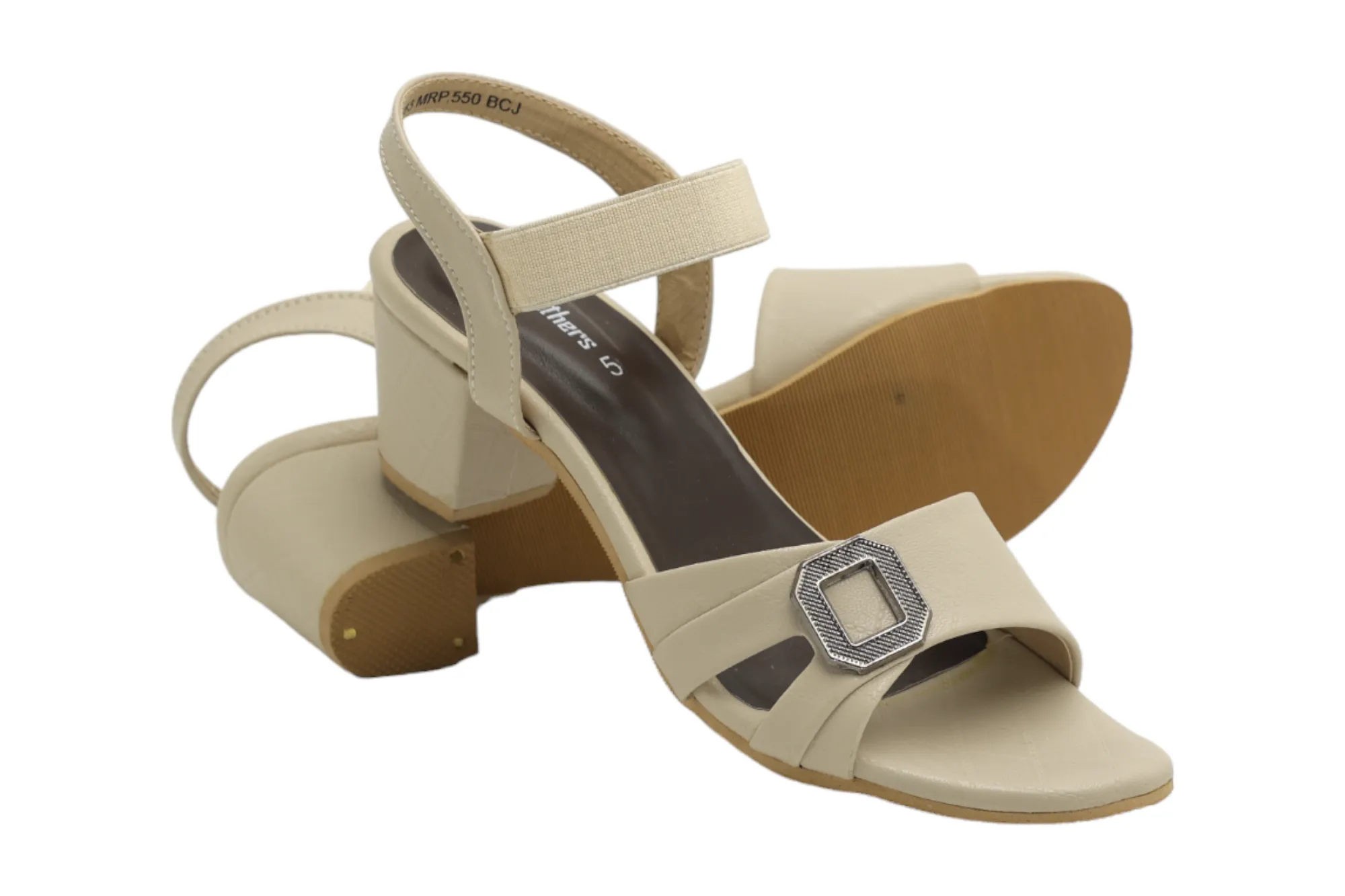 LADIES FANCY HEEL SANDAL 533183