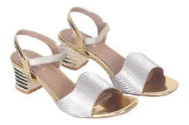 LADIES FANCY HEEL SANDAL 53354