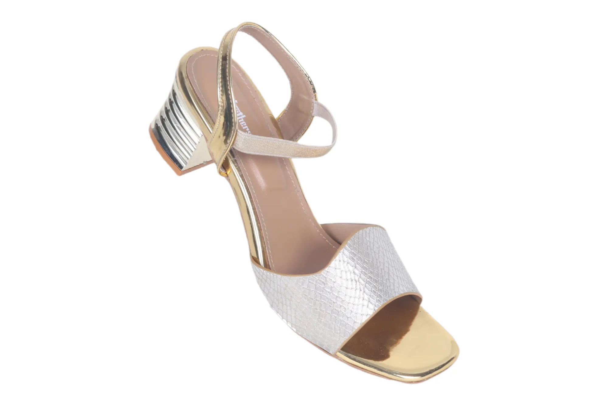 LADIES FANCY HEEL SANDAL 53354