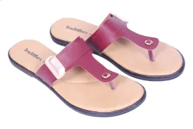 Ladies Flat Chappal 54019