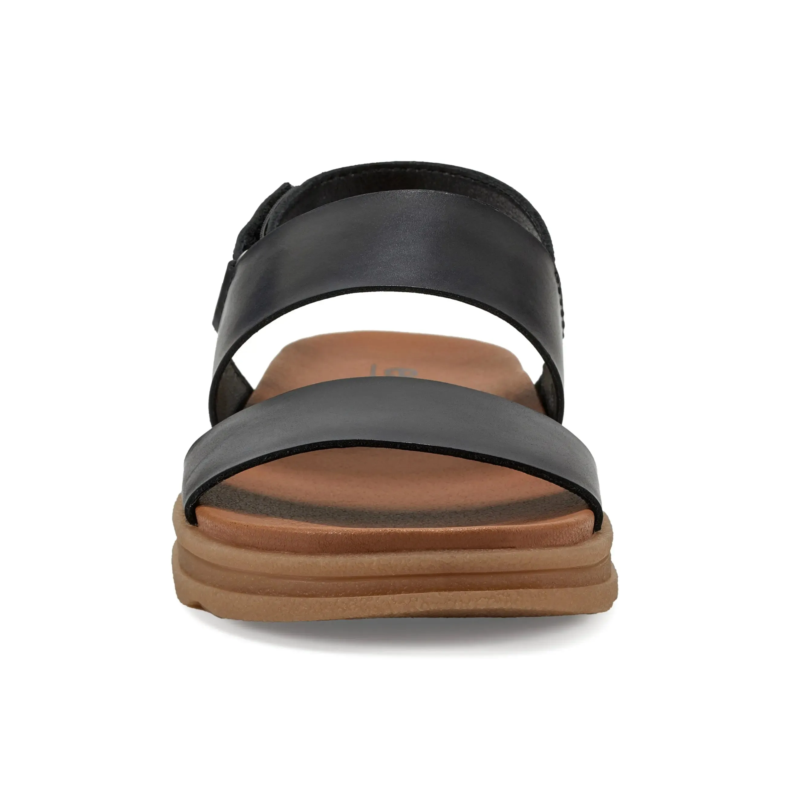 Leah Round Toe Strappy Casual Flat Sandals