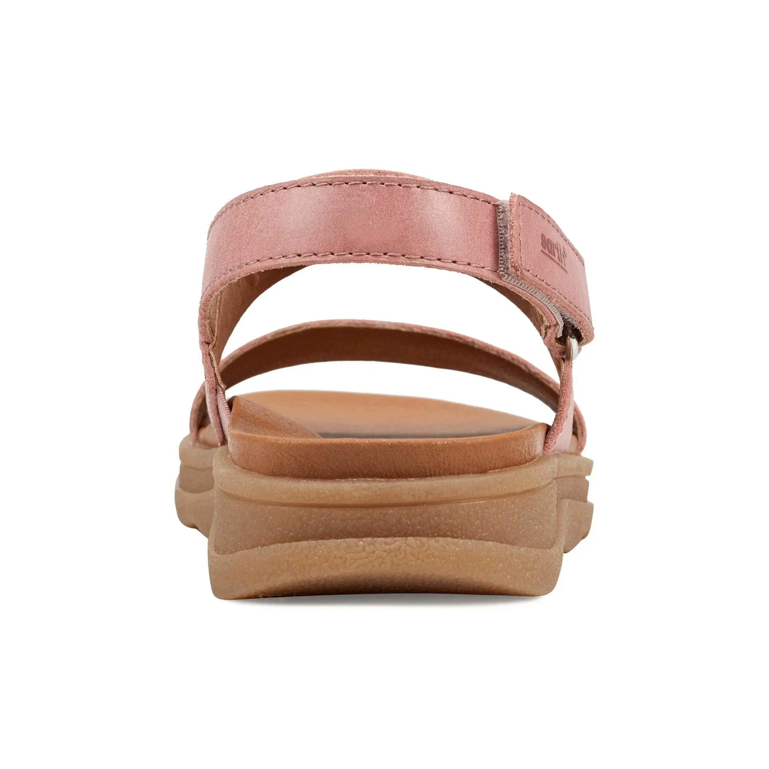 Leah Round Toe Strappy Casual Flat Sandals