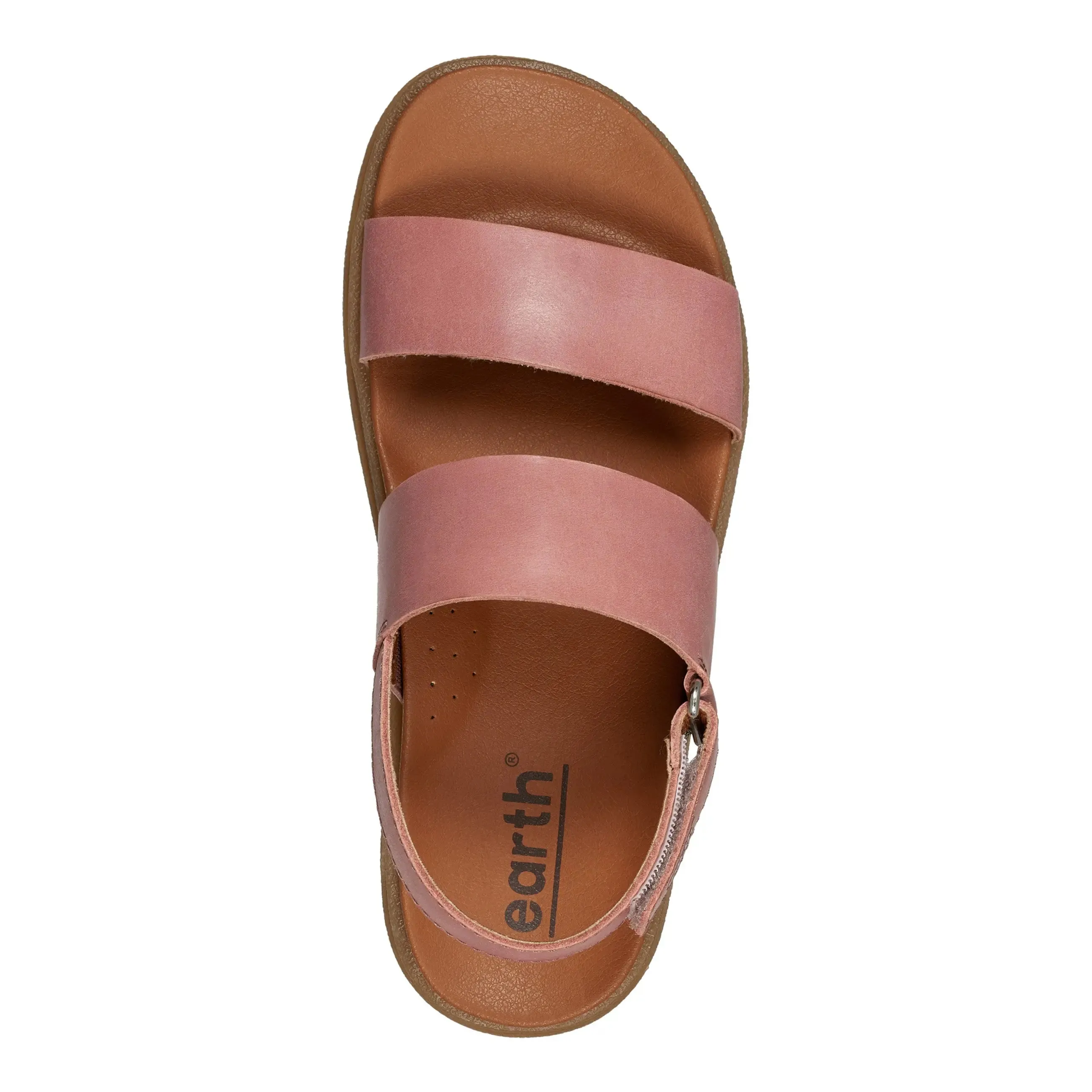 Leah Round Toe Strappy Casual Flat Sandals