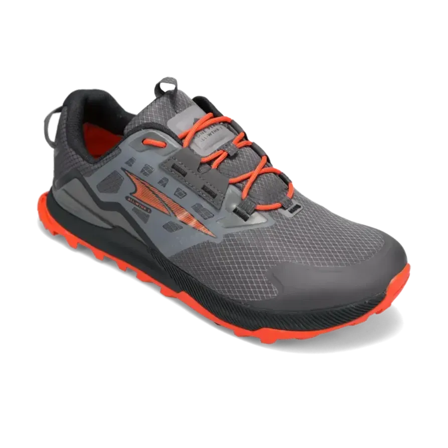 Men's Lone Peak Low All-Weather 2 Gray/Orange