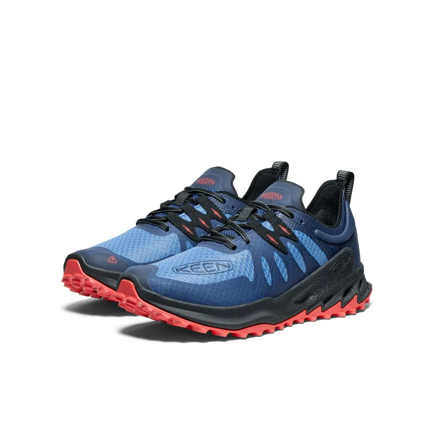 Men's Zionic Speed Hiking Shoe  |  Coronet Blue/Poppy Red