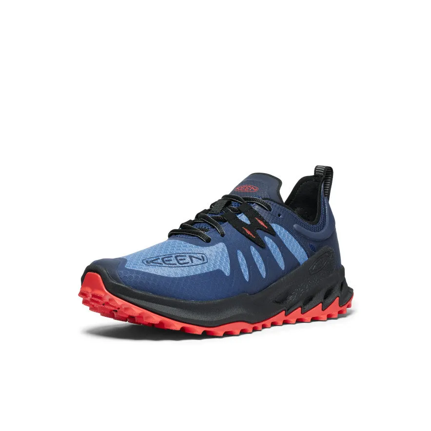 Men's Zionic Speed Hiking Shoe  |  Coronet Blue/Poppy Red