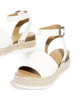 Open Toe Platform Wedge Sandals