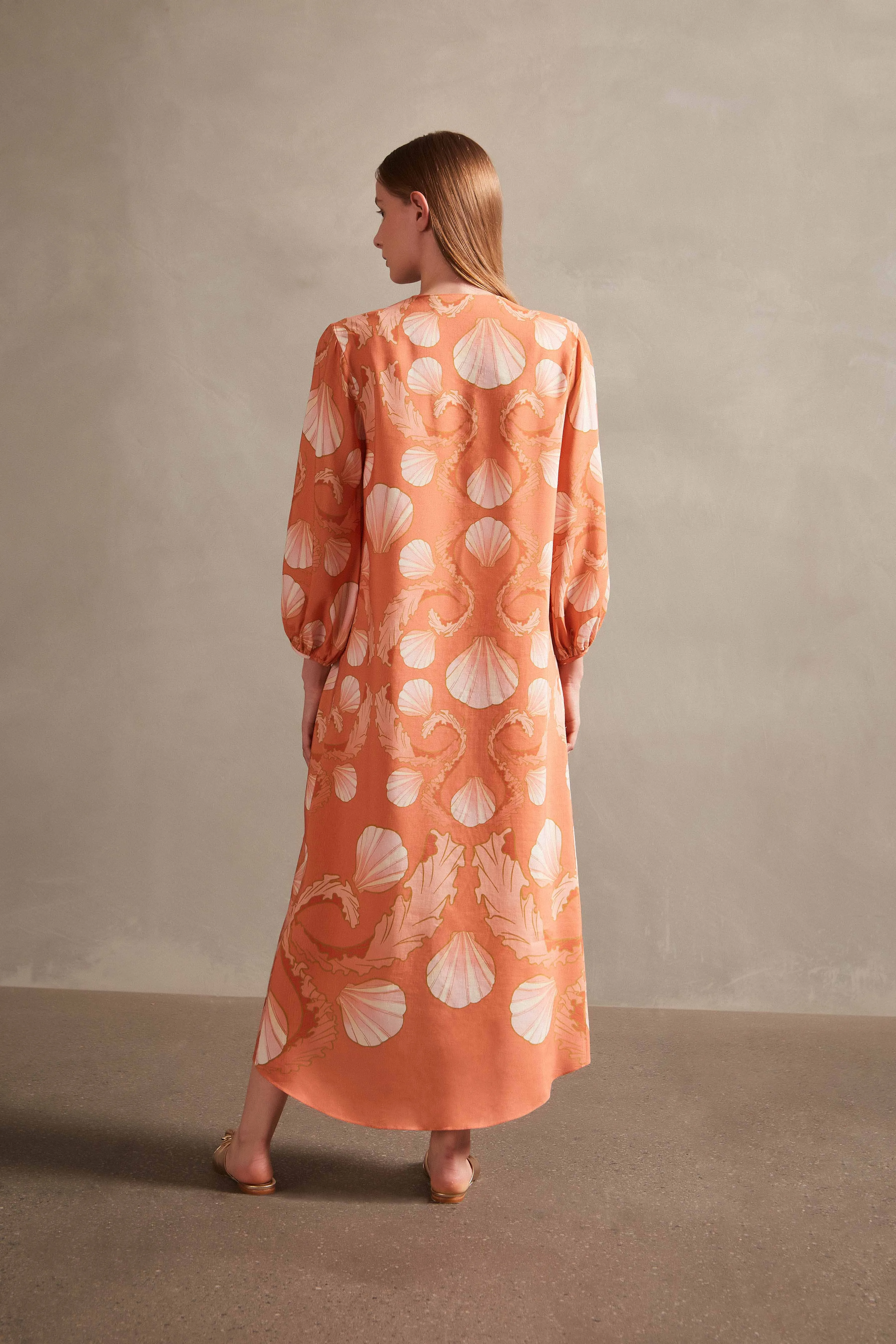 Seashell Long Robe