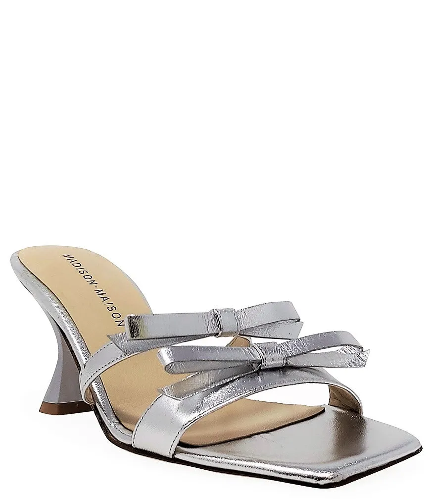 Silver High Heel Sandal