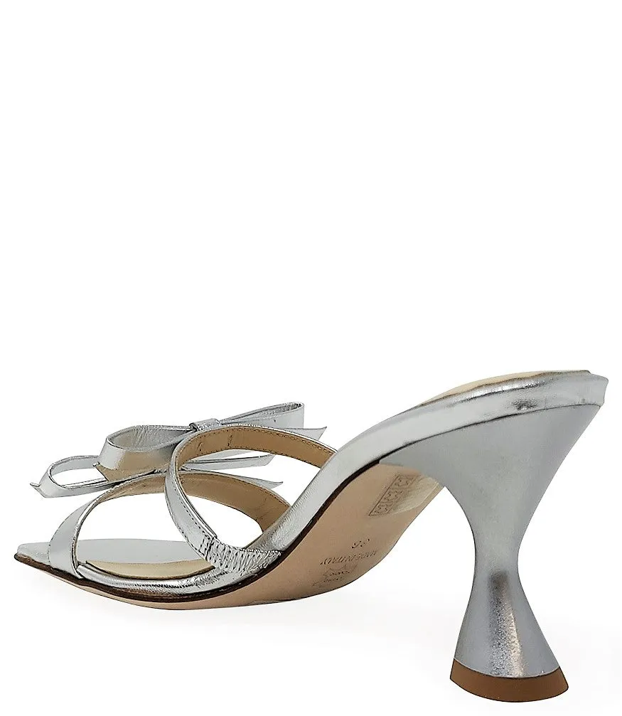 Silver High Heel Sandal