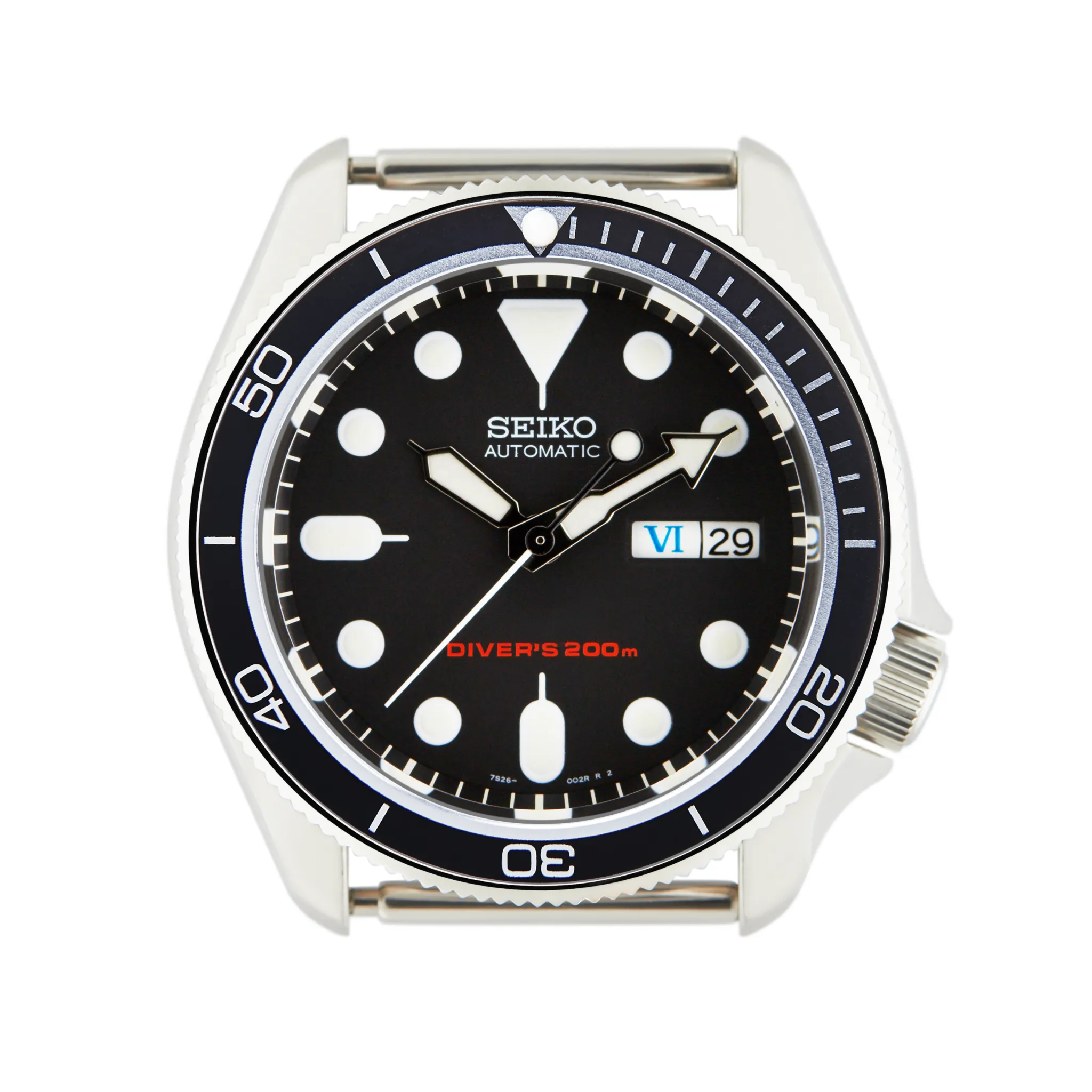 SKX007/SRPD Aluminium Bezel Insert: PO Style Black