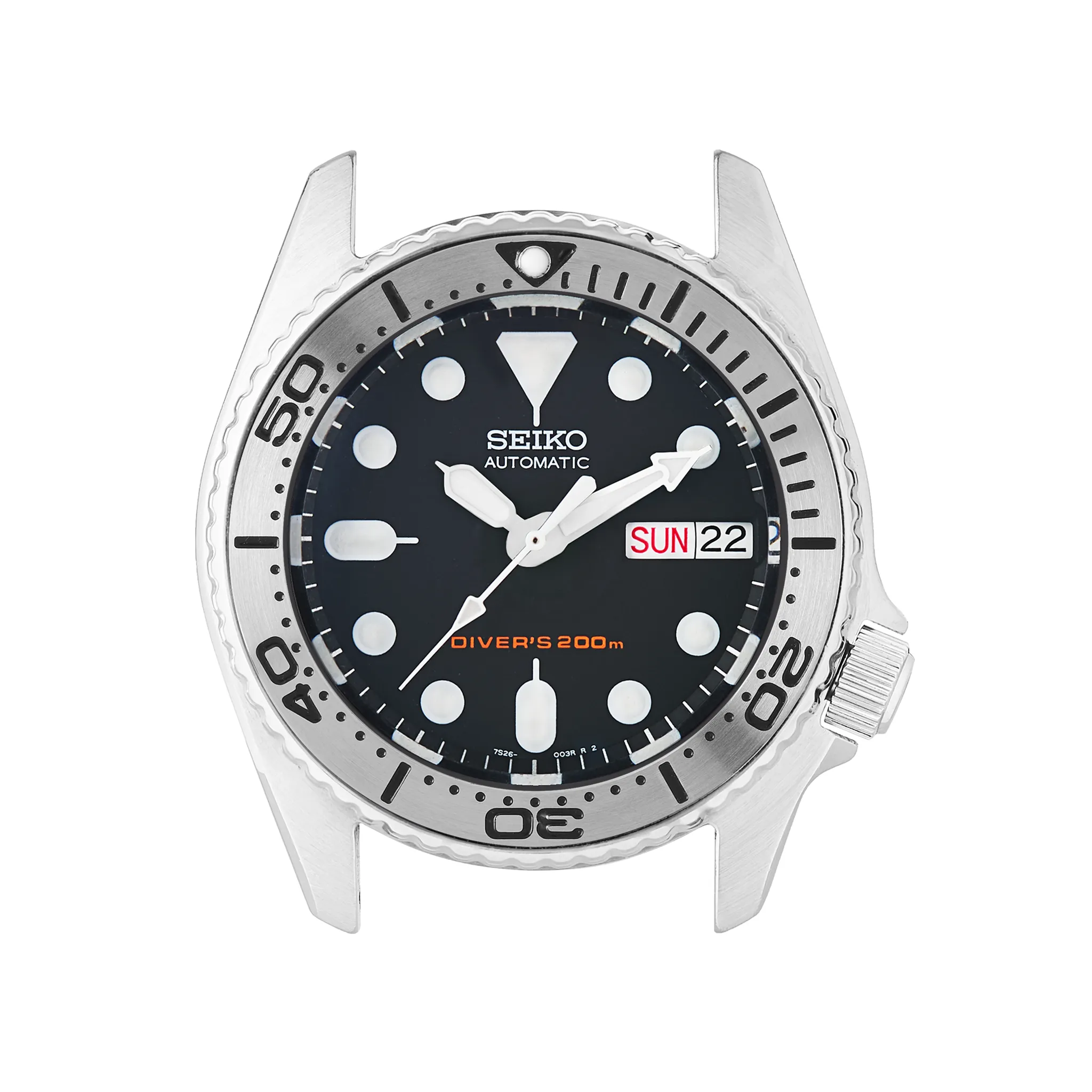 SKX013 Steel Bezel Insert: SMP Style