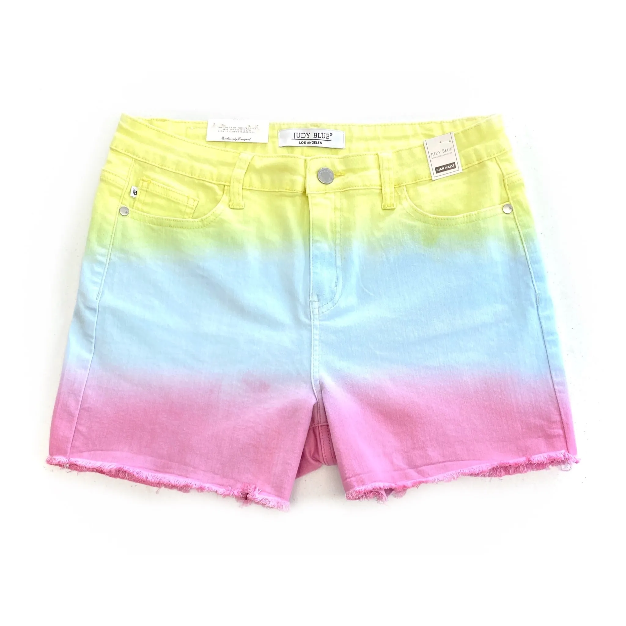 Somewhere Over The Rainbow Judy Blue Shorts [Online Exclusive]