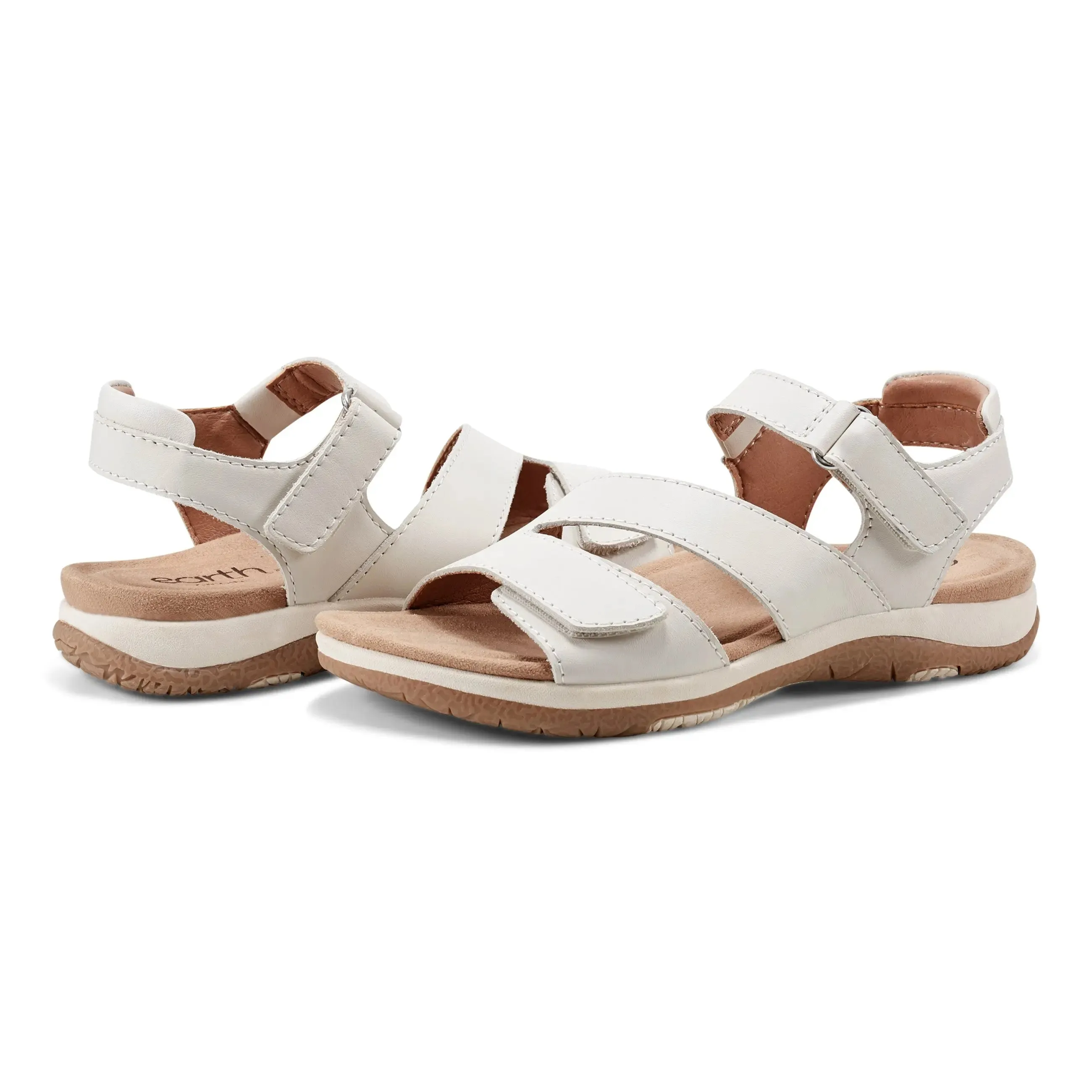 Sureal Casual Strappy Round Toe Flat Sandals