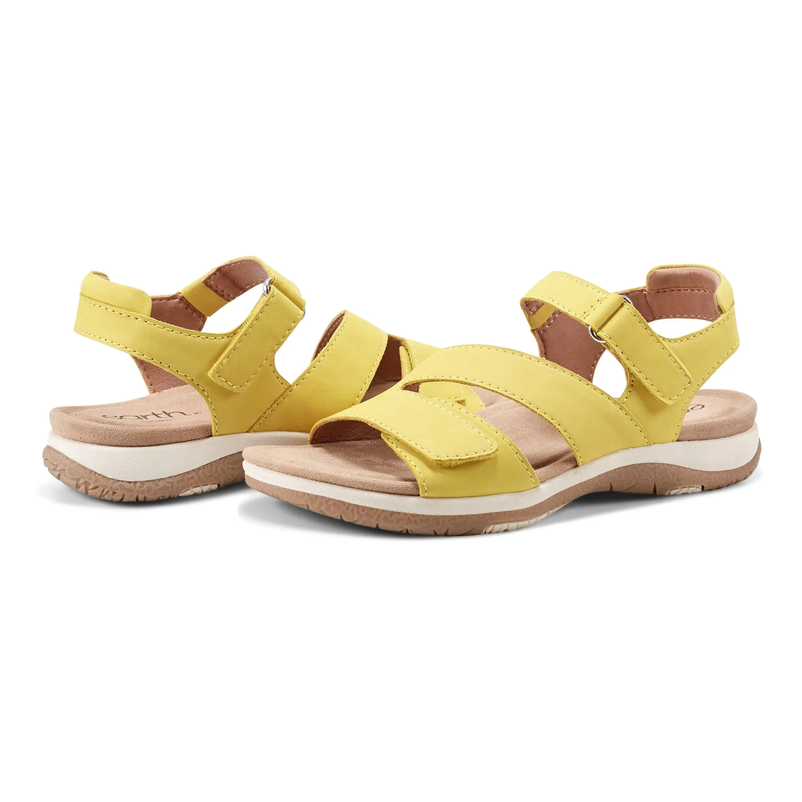 Sureal Casual Strappy Round Toe Flat Sandals