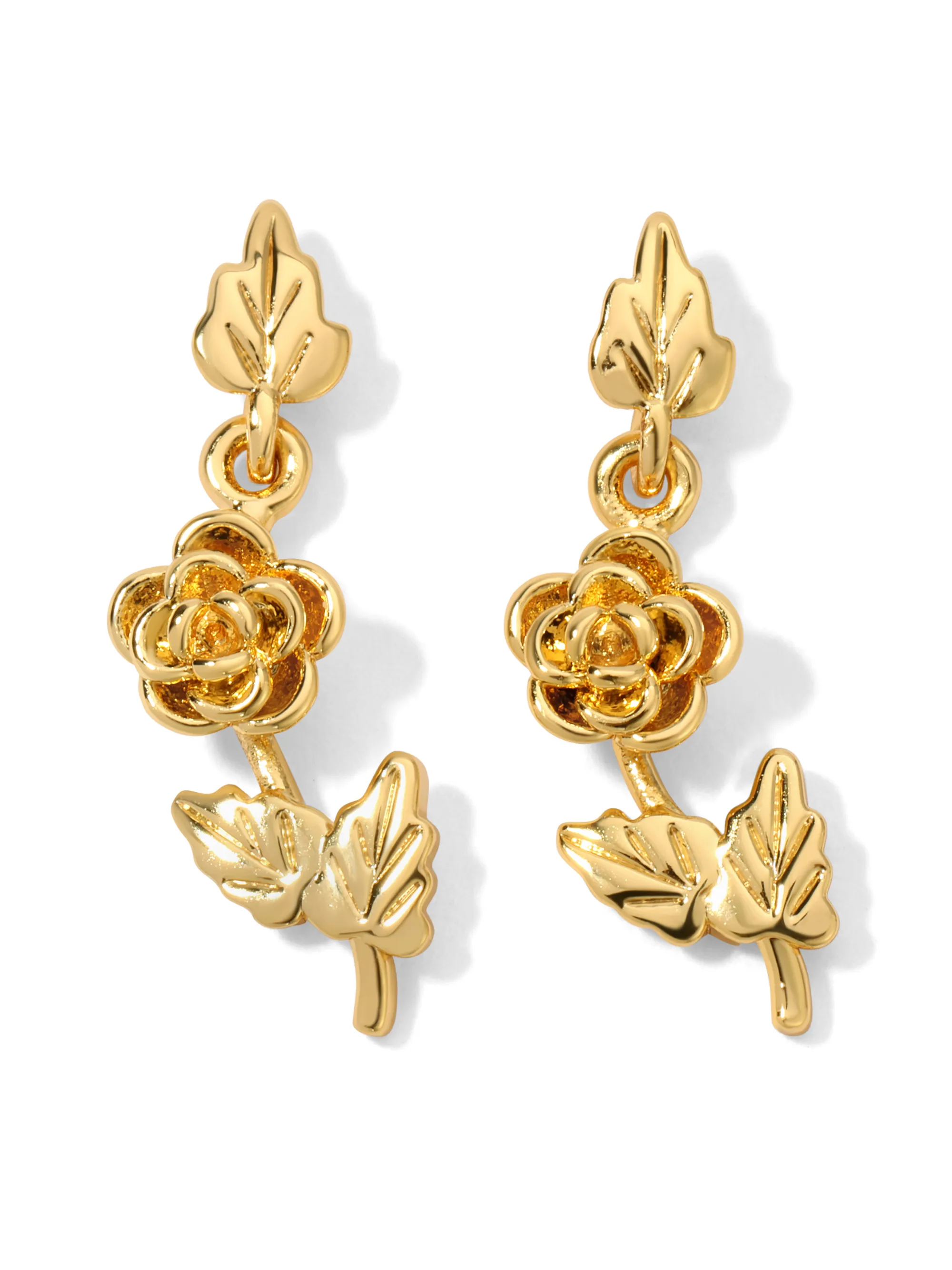 The Baby Rose Earrings