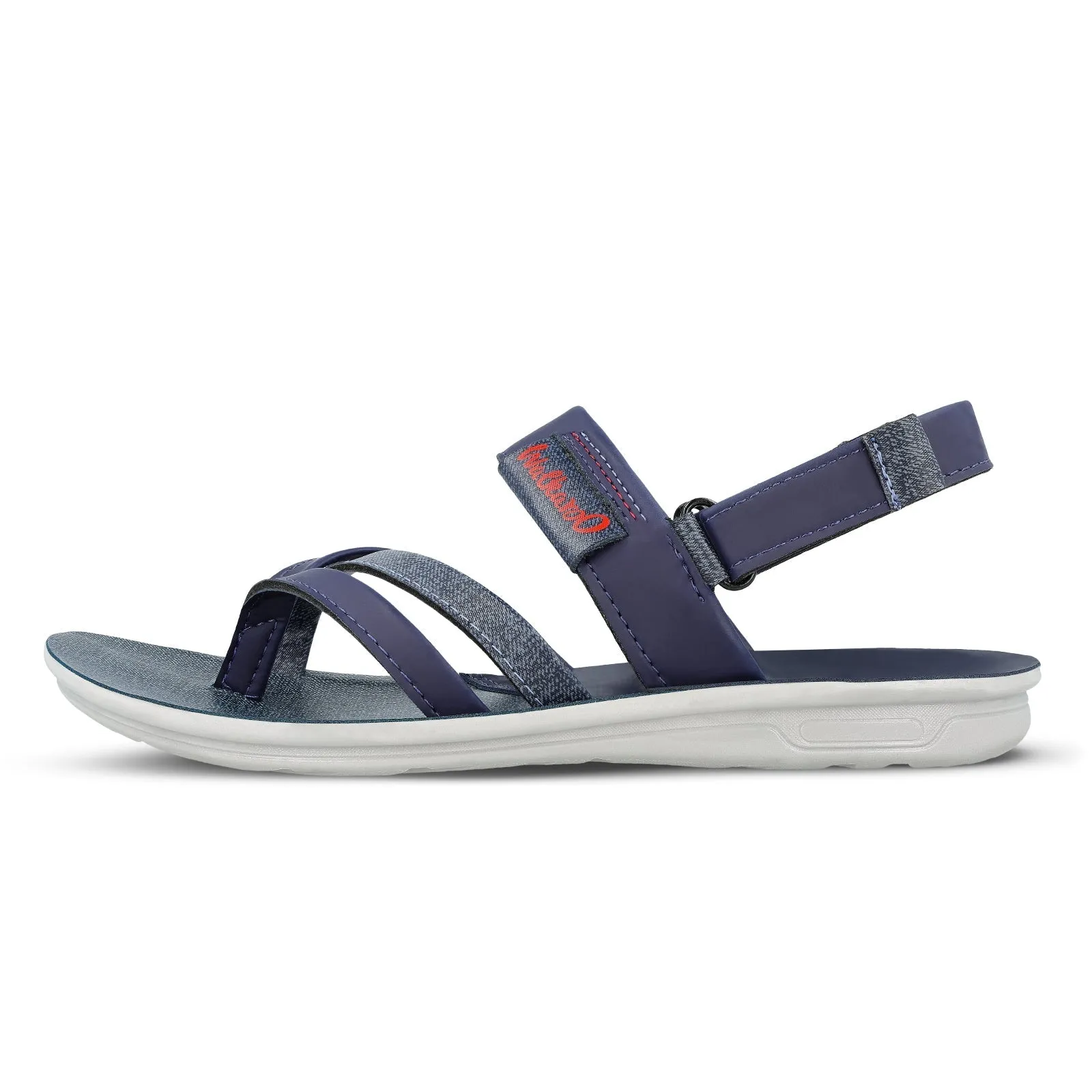 Walkaroo Boys Strappy Slide Sandals  - W5767 Blue Grey