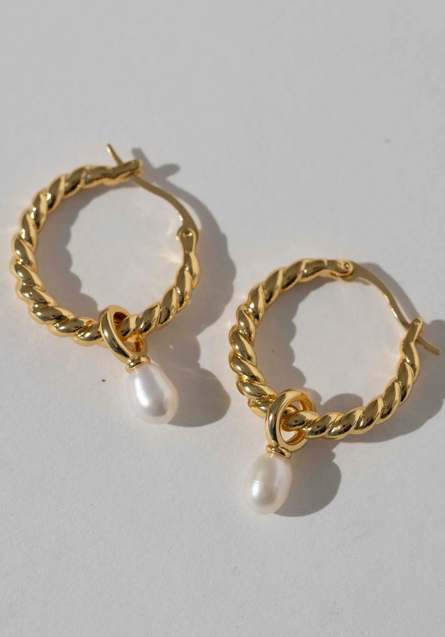 Waves are Calling Freshwater Pearl Earrings