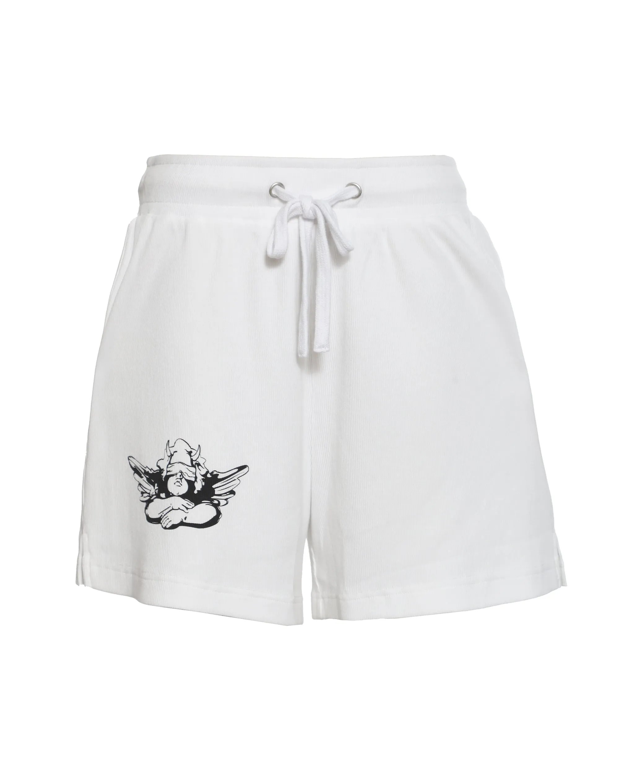 White Rebel Shorts