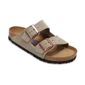 Women's Arizona Soft Footbed Taupe Suede