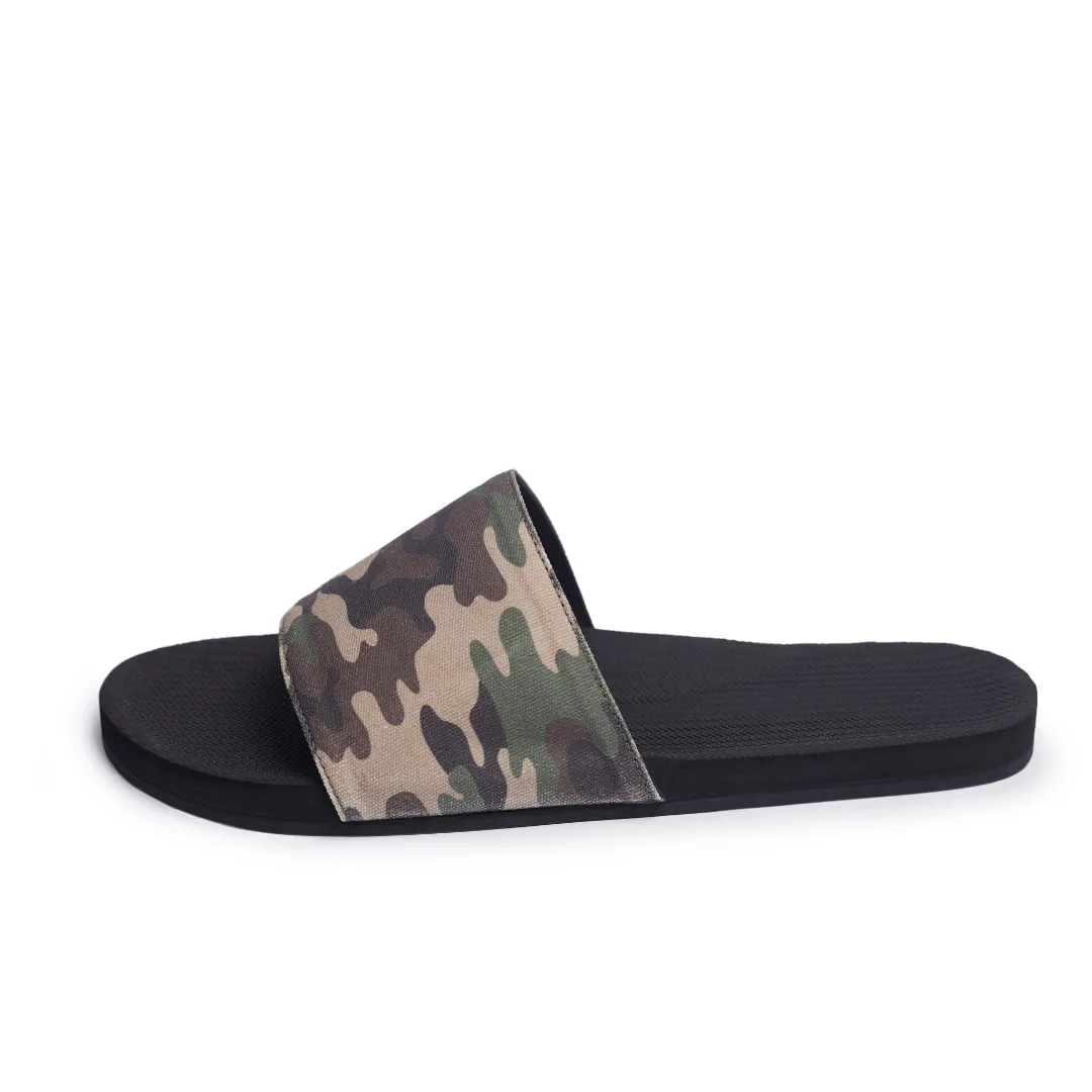 Women's Slide Camo - Black/Camo Regular