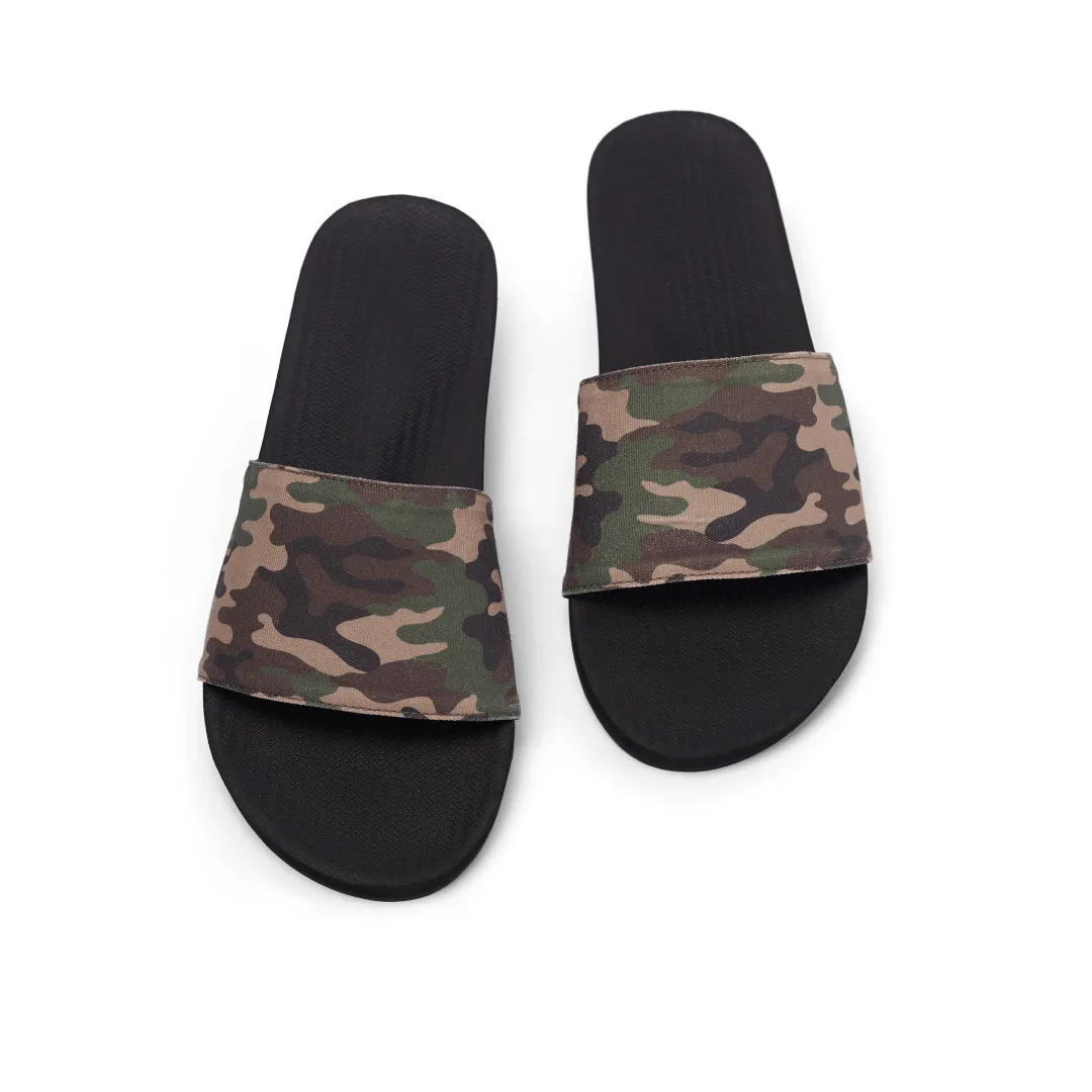 Women's Slide Camo - Black/Camo Regular