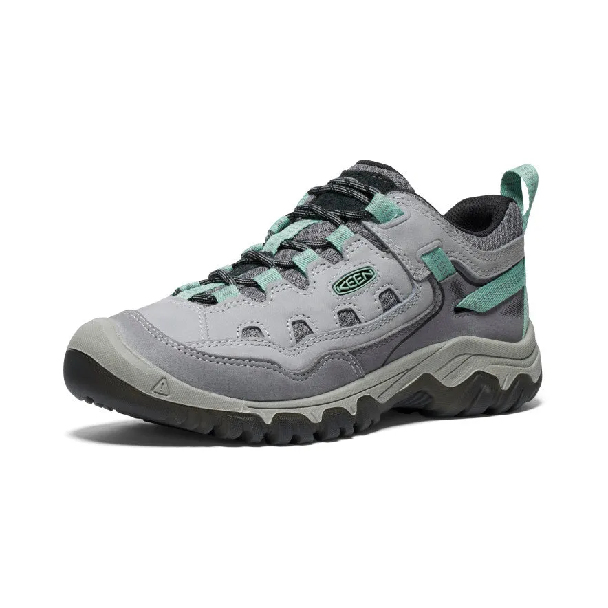 Women's Targhee IV Vented Hiking Shoe  |  Alloy/Granite Green